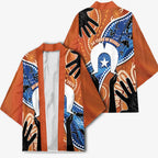 50 Years Of Deadly NAIDOC Week 2026 Kimono Torres Strait Dhari Aboriginal Art