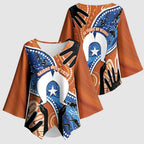 50 Years Of Deadly NAIDOC Week 2026 Kimono Sleeve Blouse Torres Strait Dhari Aboriginal Art