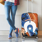 50 Years Of Deadly NAIDOC Week 2026 Luggage Cover Torres Strait Dhari Aboriginal Art