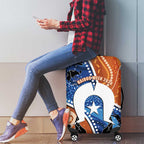 50 Years Of Deadly NAIDOC Week 2026 Luggage Cover Torres Strait Dhari Aboriginal Art