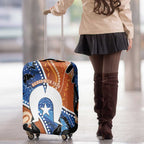 50 Years Of Deadly NAIDOC Week 2026 Luggage Cover Torres Strait Dhari Aboriginal Art