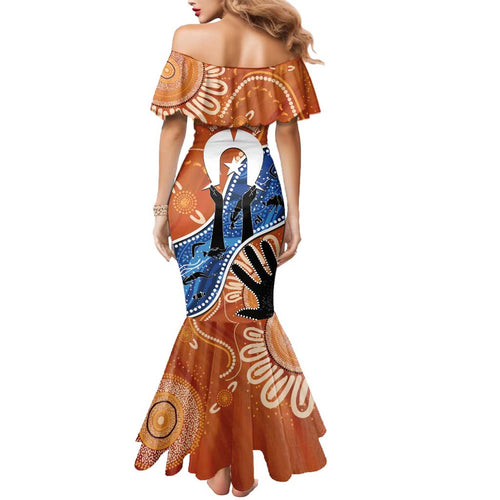 50 Years Of Deadly NAIDOC Week 2026 Mermaid Dress Torres Strait Dhari Aboriginal Art