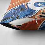 50 Years Of Deadly NAIDOC Week 2026 Pillow Cover Torres Strait Dhari Aboriginal Art