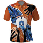 50 Years Of Deadly NAIDOC Week 2026 Polo Shirt Torres Strait Dhari Aboriginal Art