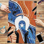 50 Years Of Deadly NAIDOC Week 2026 Puzzle Torres Strait Dhari Aboriginal Art