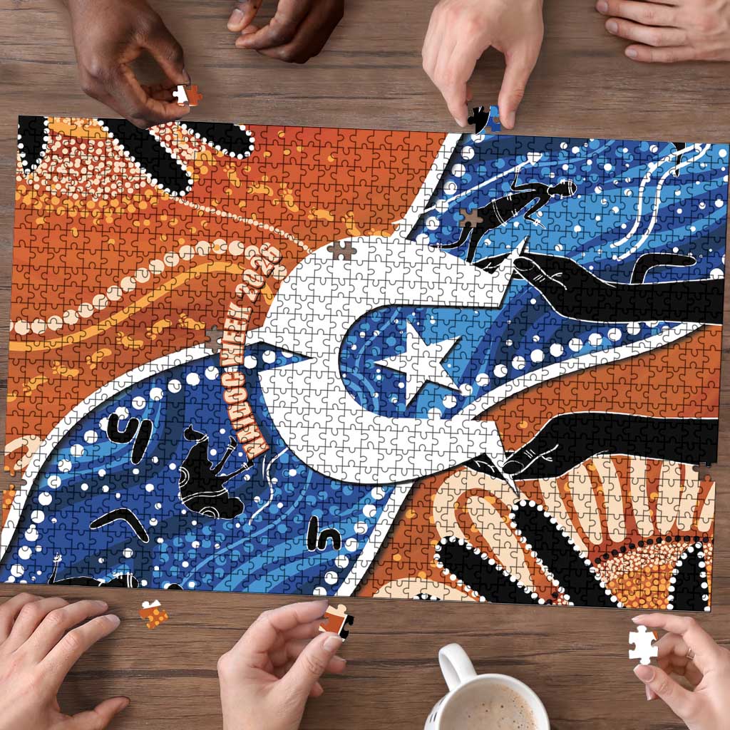 50 Years Of Deadly NAIDOC Week 2026 Puzzle Torres Strait Dhari Aboriginal Art