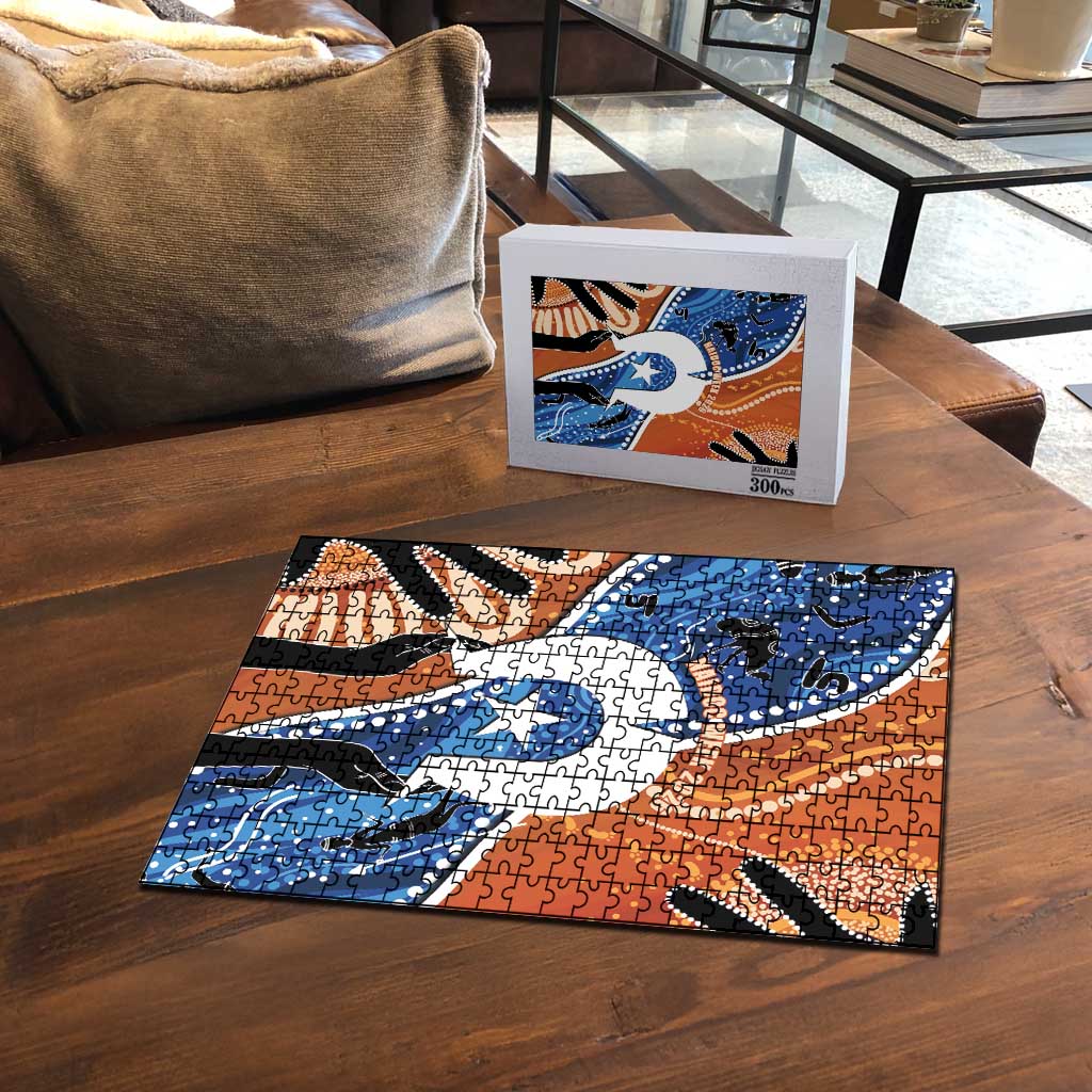 50 Years Of Deadly NAIDOC Week 2026 Puzzle Torres Strait Dhari Aboriginal Art