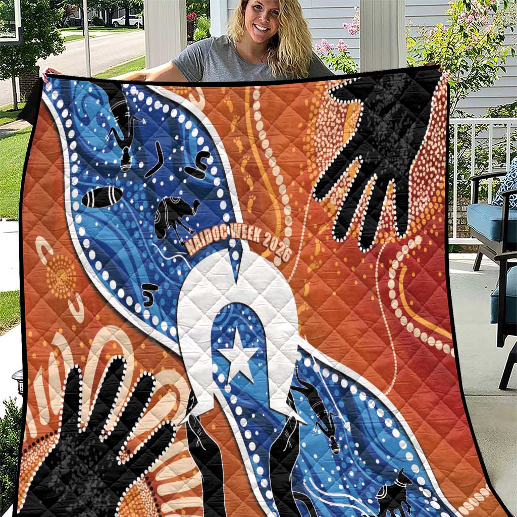 50 Years Of Deadly NAIDOC Week 2026 Quilt Torres Strait Dhari Aboriginal Art