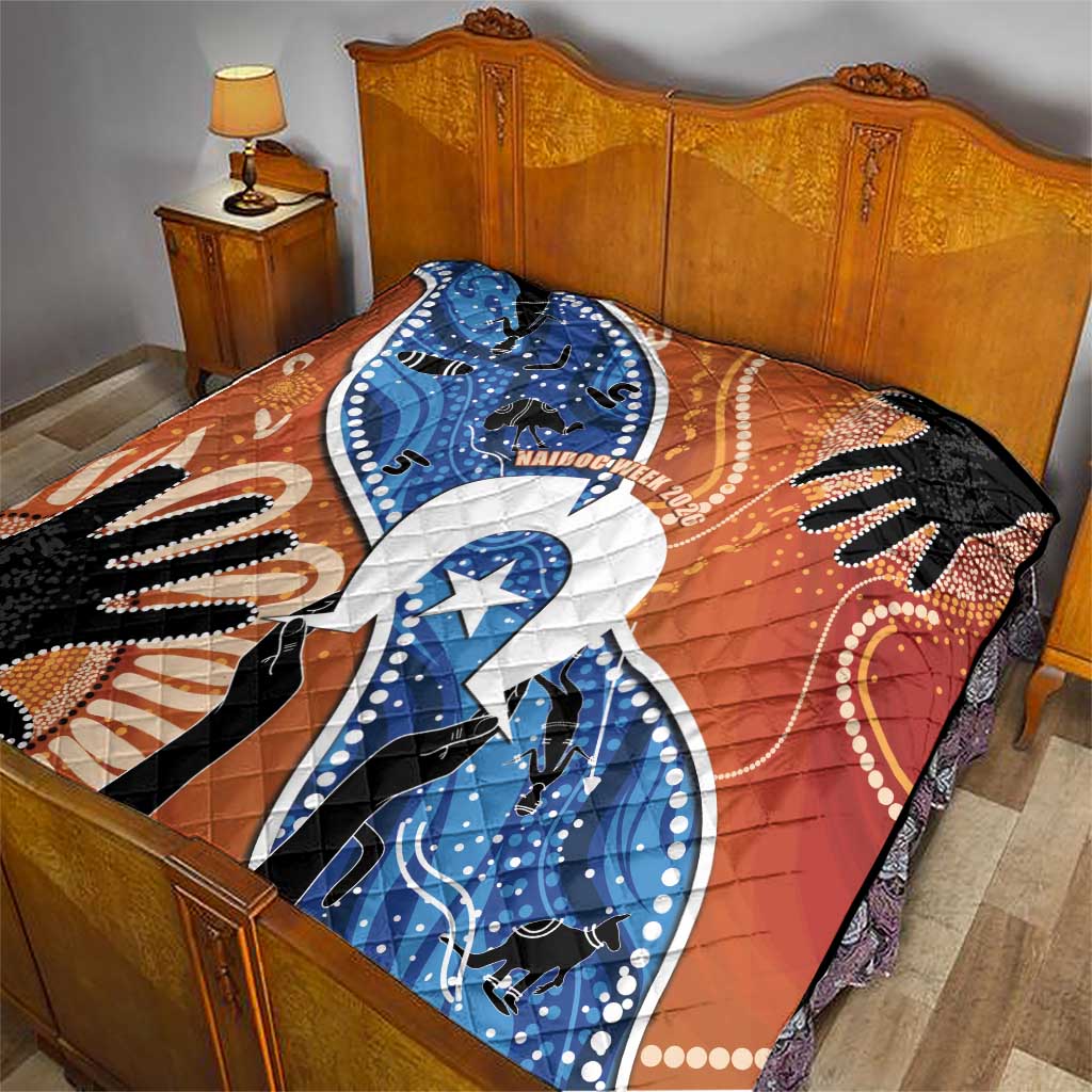 50 Years Of Deadly NAIDOC Week 2026 Quilt Torres Strait Dhari Aboriginal Art
