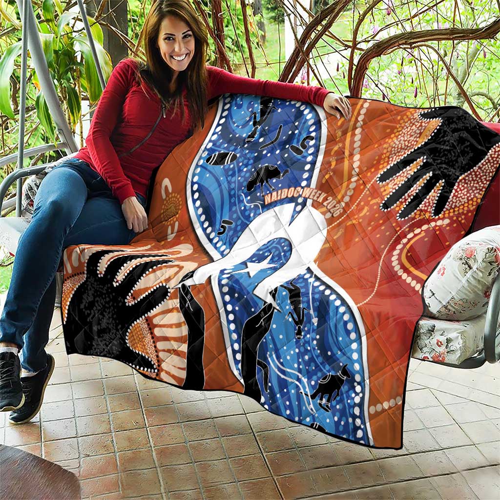 50 Years Of Deadly NAIDOC Week 2026 Quilt Torres Strait Dhari Aboriginal Art