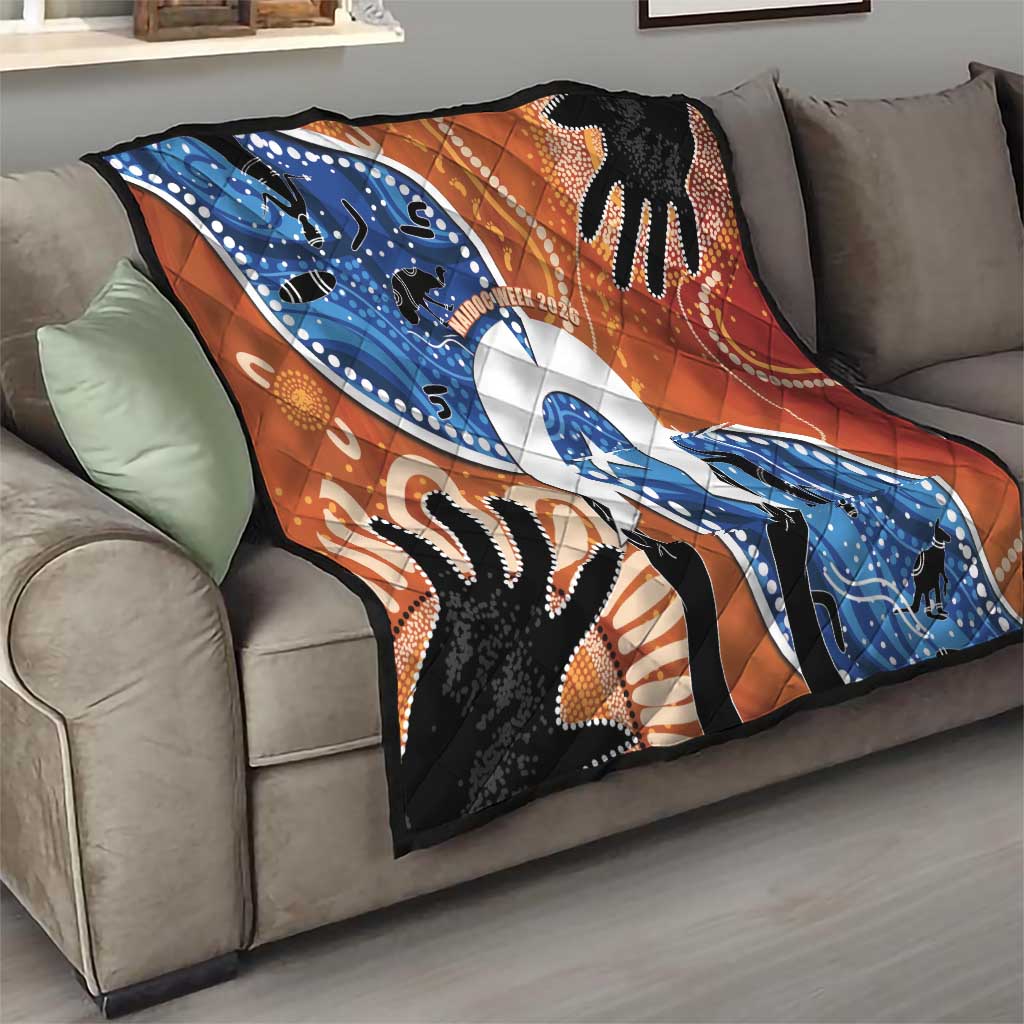 50 Years Of Deadly NAIDOC Week 2026 Quilt Torres Strait Dhari Aboriginal Art