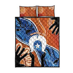 50 Years Of Deadly NAIDOC Week 2026 Quilt Bed Set Torres Strait Dhari Aboriginal Art