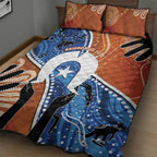 50 Years Of Deadly NAIDOC Week 2026 Quilt Bed Set Torres Strait Dhari Aboriginal Art