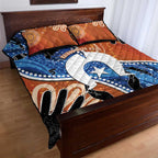 50 Years Of Deadly NAIDOC Week 2026 Quilt Bed Set Torres Strait Dhari Aboriginal Art