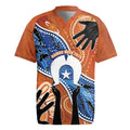 50 Years Of Deadly NAIDOC Week 2026 Rugby Jersey Torres Strait Dhari Aboriginal Art