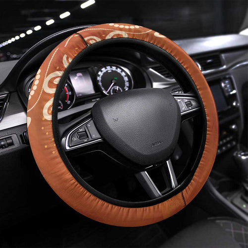 50 Years Of Deadly NAIDOC Week 2026 Steering Wheel Cover Torres Strait Dhari Aboriginal Art