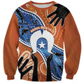 50 Years Of Deadly NAIDOC Week 2026 Sweatshirt Torres Strait Dhari Aboriginal Art