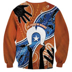 50 Years Of Deadly NAIDOC Week 2026 Sweatshirt Torres Strait Dhari Aboriginal Art