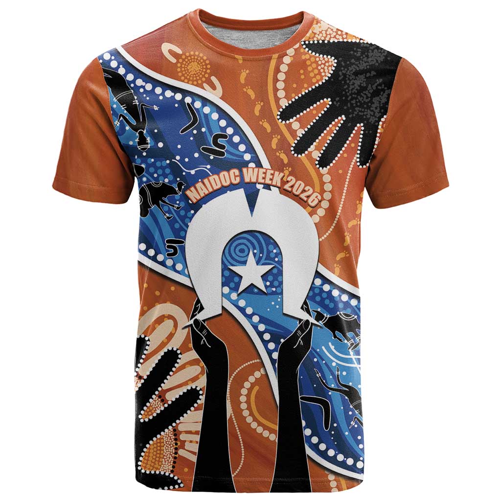 50 Years Of Deadly NAIDOC Week 2026 T Shirt Torres Strait Dhari Aboriginal Art