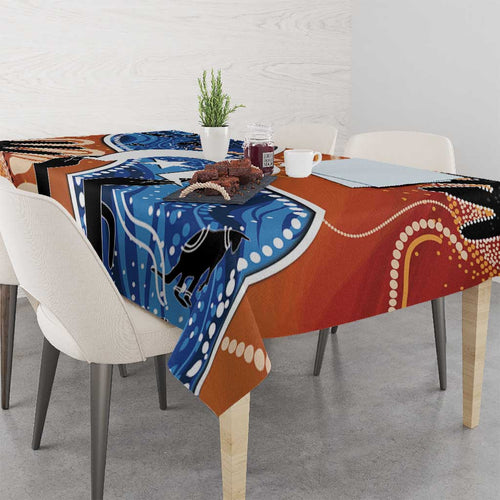50 Years Of Deadly NAIDOC Week 2026 Tablecloth Torres Strait Dhari Aboriginal Art