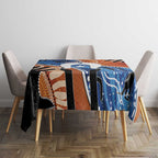 50 Years Of Deadly NAIDOC Week 2026 Tablecloth Torres Strait Dhari Aboriginal Art