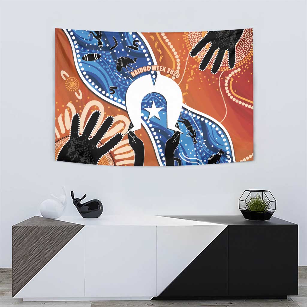 50 Years Of Deadly NAIDOC Week 2026 Tapestry Torres Strait Dhari Aboriginal Art