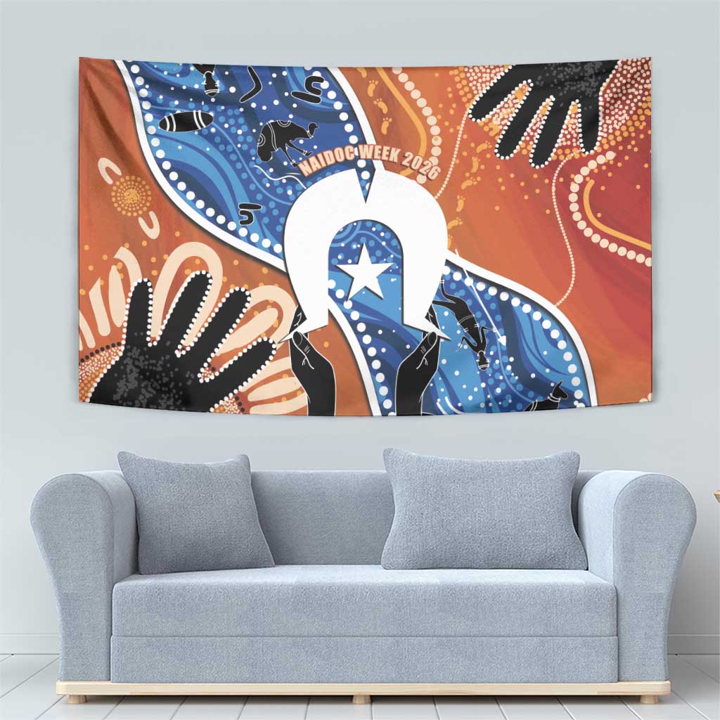50 Years Of Deadly NAIDOC Week 2026 Tapestry Torres Strait Dhari Aboriginal Art