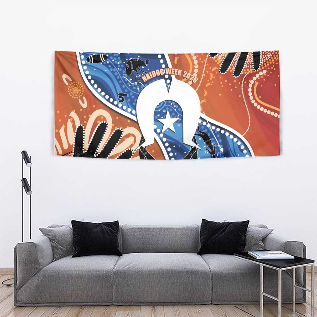 50 Years Of Deadly NAIDOC Week 2026 Tapestry Torres Strait Dhari Aboriginal Art
