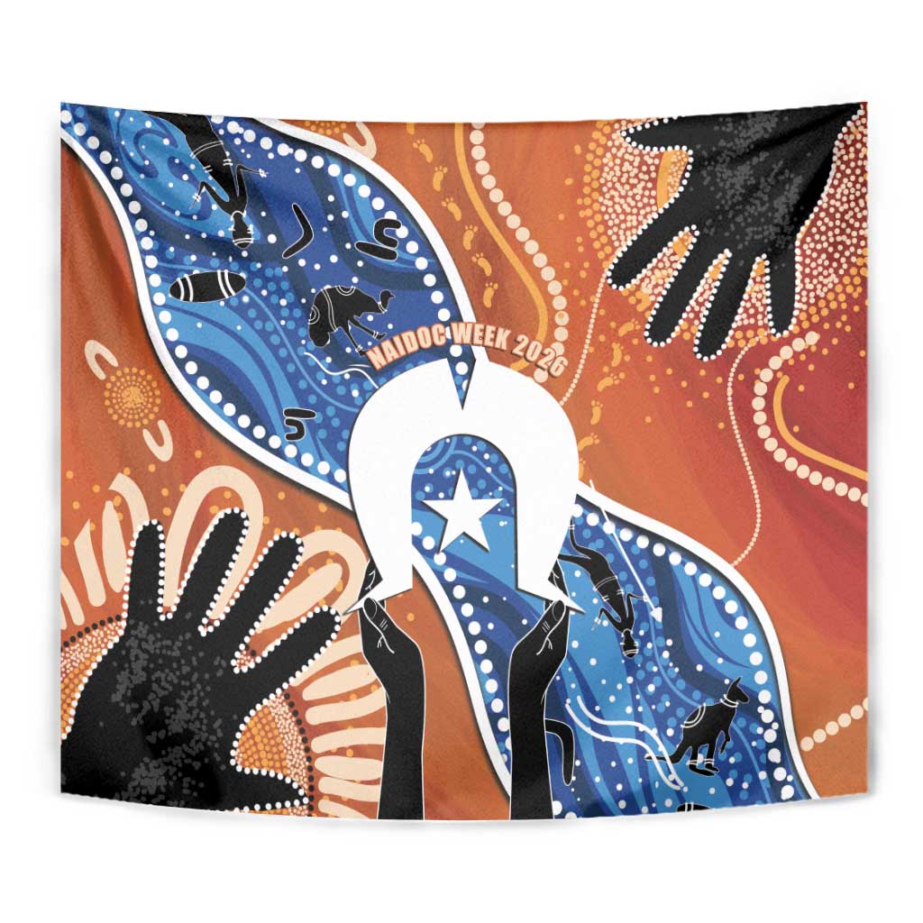 50 Years Of Deadly NAIDOC Week 2026 Tapestry Torres Strait Dhari Aboriginal Art