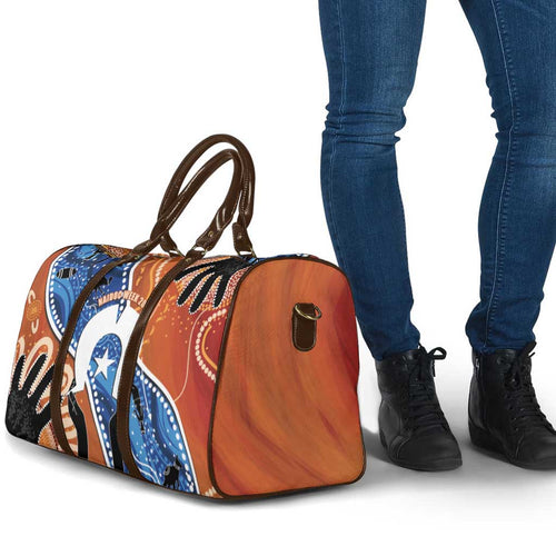 50 Years Of Deadly NAIDOC Week 2026 Travel Bag Torres Strait Dhari Aboriginal Art