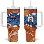 50 Years Of Deadly NAIDOC Week 2026 Tumbler With Handle Torres Strait Dhari Aboriginal Art