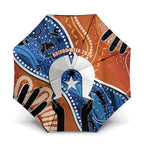 50 Years Of Deadly NAIDOC Week 2026 Umbrella Torres Strait Dhari Aboriginal Art