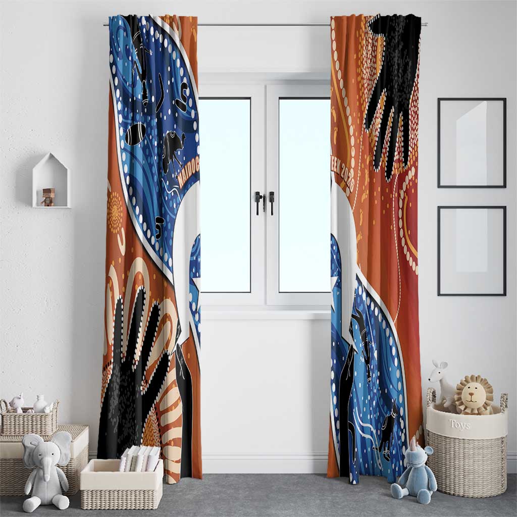 50 Years Of Deadly NAIDOC Week 2026 Window Curtain Torres Strait Dhari Aboriginal Art