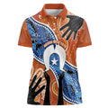 50 Years Of Deadly NAIDOC Week 2026 Women Polo Shirt Torres Strait Dhari Aboriginal Art