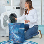 Australia Blue September Running Laundry Basket Blue Ribbon I'm Running For My Dad
