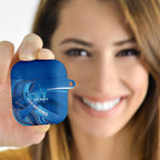 Australia Blue September Running AirPods Case Blue Ribbon I'm Running For My Dad