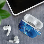 Australia Blue September Running AirPods Case Blue Ribbon I'm Running For My Dad