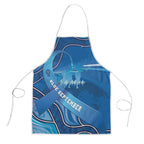 Australia Blue September Running Apron Blue Ribbon I'm Running For My Dad