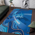 Australia Blue September Running Area Rug Blue Ribbon I'm Running For My Dad