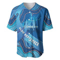 Australia Blue September Running Baseball Jersey Blue Ribbon I'm Running For My Dad