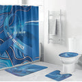 Australia Blue September Running Bathroom Set Blue Ribbon I'm Running For My Dad
