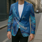 Australia Blue September Running Blazer Blue Ribbon I'm Running For My Dad