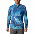 Australia Blue September Running Button Sweatshirt Blue Ribbon I'm Running For My Dad
