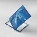 Australia Blue September Running Canvas Wall Art Blue Ribbon I'm Running For My Dad