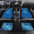 Australia Blue September Running Car Mats Blue Ribbon I'm Running For My Dad