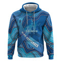 Australia Blue September Running Hoodie Blue Ribbon I'm Running For My Dad
