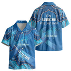 Australia Blue September Running Kid Hawaiian Shirt Blue Ribbon I'm Running For My Dad