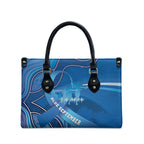 Australia Blue September Running Leather Bag Blue Ribbon I'm Running For My Dad