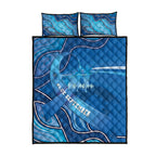 Australia Blue September Running Quilt Bed Set Blue Ribbon I'm Running For My Dad