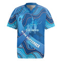 Australia Blue September Running Rugby Jersey Blue Ribbon I'm Running For My Dad
